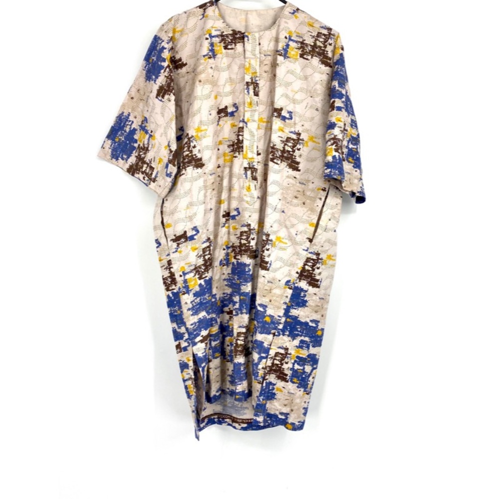 Woodin African tunic dress